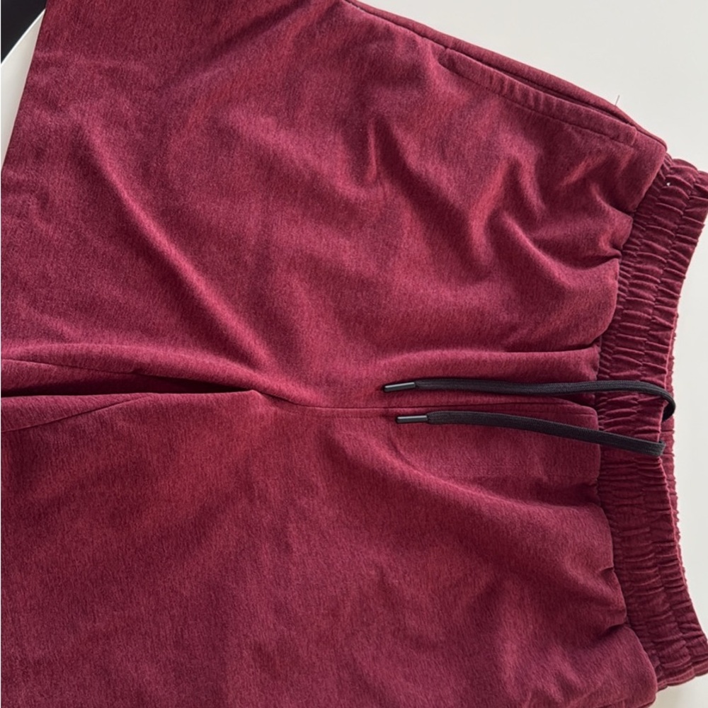 Beyond Yoga Maroon Lounge Shorts